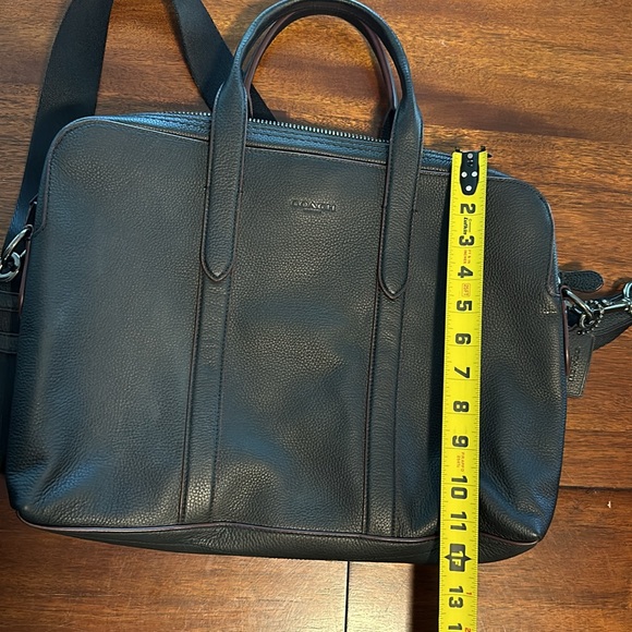 Coach laptop bag- black peddle teck - Picture 3 of 13